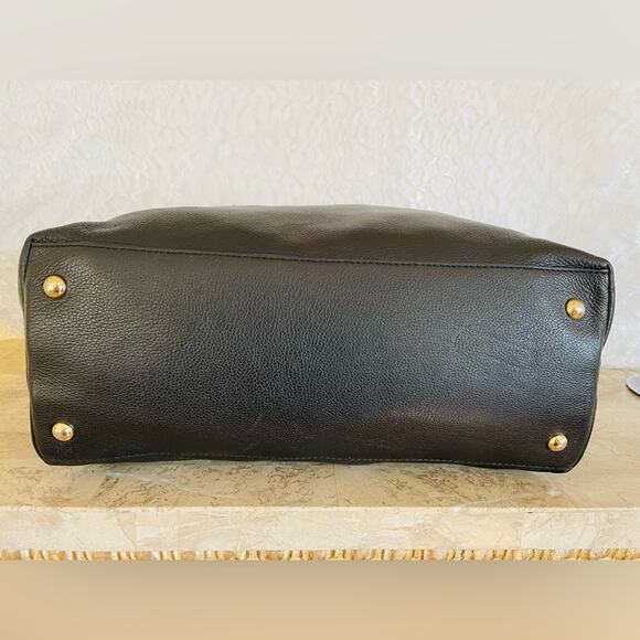 XL MICHAEL KORS pebble leather satchel weekender shoulder bag - Picture 4 of 7